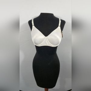 ♥️ NWT VINTAGE FORENZA INTIMATES UNDERWIRE BRA - 36B - WHITE ♥️